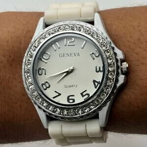 White Geneva Men’s Watch